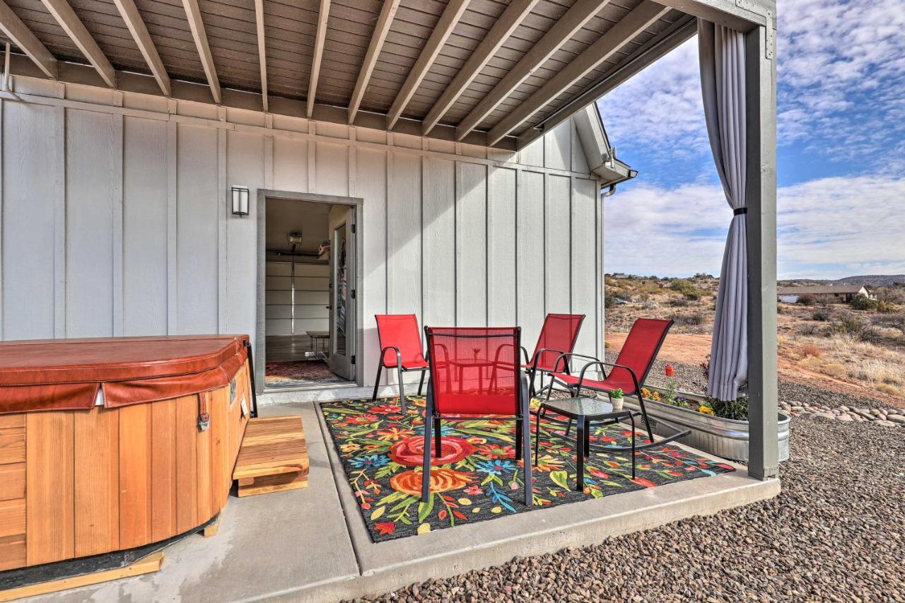 Wine Country Retreat In Cornville Hot Tub And View Exteriör bild